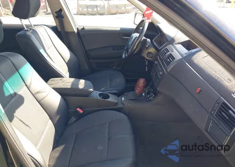 2006 BMW X3 3.0I z USA, uszkodzony, nr VIN WBXPA93446WG91382